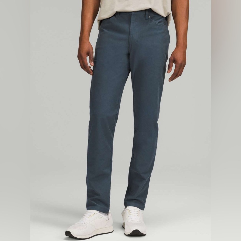 Lululemon ABC Slim-Fit Pant 32" Utilitech Iron Blue Size 32